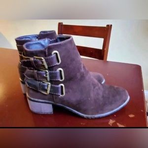 Women’s Brown Suede Ankle Boots